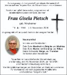 eine Anzeige